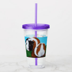 Guineanska Grisar-målning Take Away Mugg