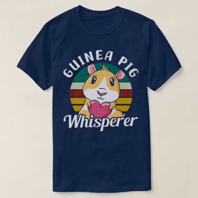 Guineanskt visningspris Cute Älskare Pet Animal Pr T Shirt (Design framsida)