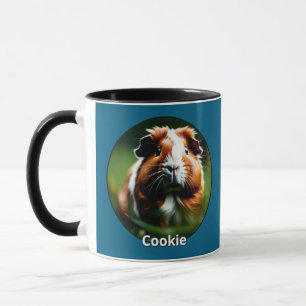 Guineas Anpassningsbar Pet Photo Ocean Blue Mugg