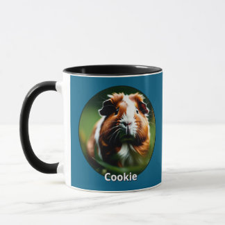 Guineas Anpassningsbar Pet Photo Ocean Blue Mugg