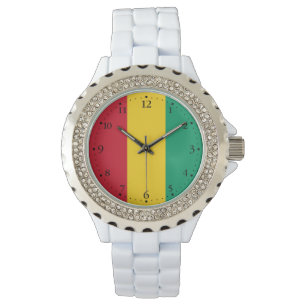Guineas flagga armbandsur