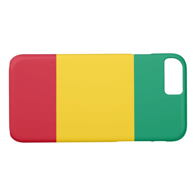 Guineas flagga Case-Mate iPhone skal (Baksida (horisontal))