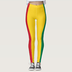 Guineas flagga leggings