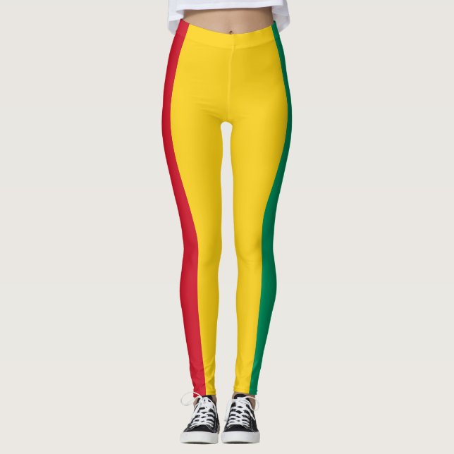 Guineas flagga leggings (Framsida)