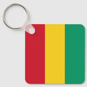 Guineas flagga nyckelring