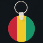 Guineas flagga nyckelring<br><div class="desc">Guineas flagga</div>