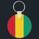 Guineas flagga nyckelring<br><div class="desc">Guineas flagga</div>