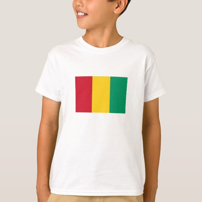 Guineas flagga t shirt (Framsida)