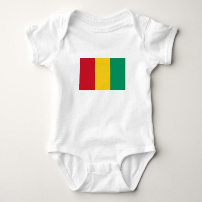 Guineas flagga t shirt (Framsida)