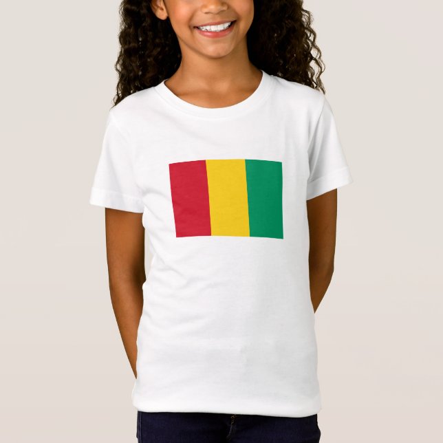 Guineas flagga t shirt (Framsida)