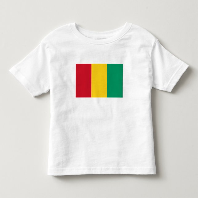 Guineas flagga t shirt (Framsida)