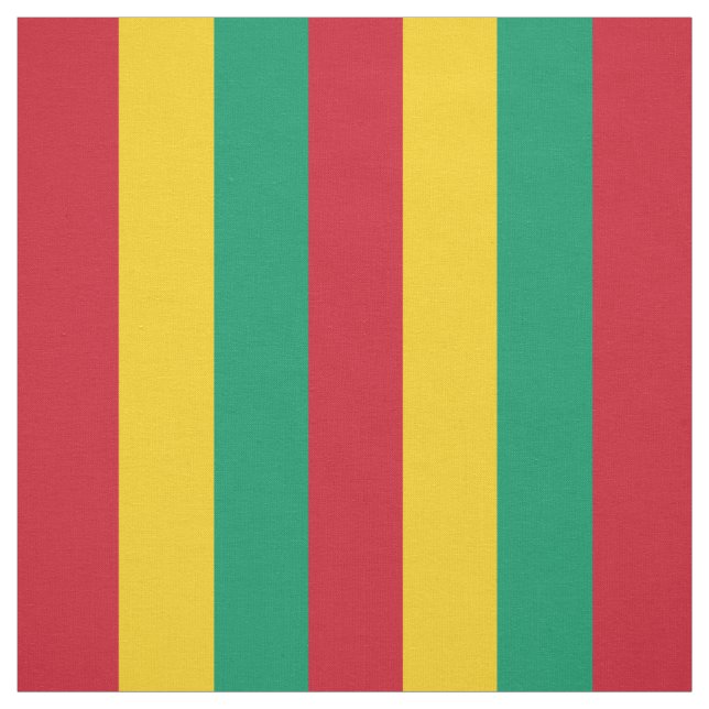 Guineas flagga tyg (Provkarta)