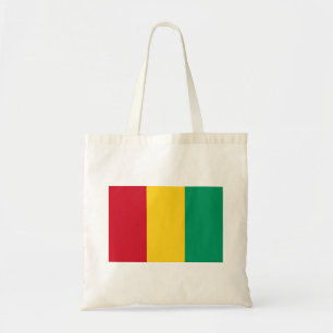 Guineas flagga tygkasse