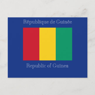 Guineas flagga vykort