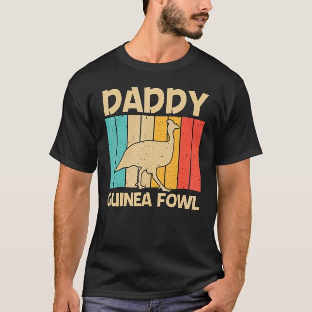 Guineas För manar Pappa-fågel T Shirt (Framsida)