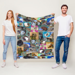 Guineas fotokollage, Kids Fleece Blanket