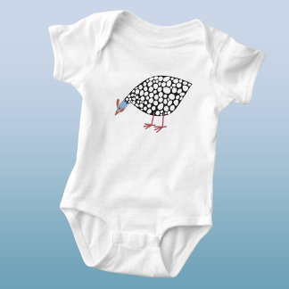 Guineas Fowl Bird Roligt T Shirt