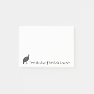 Guineas Fowl Personalize Post it Notes Post-it Block