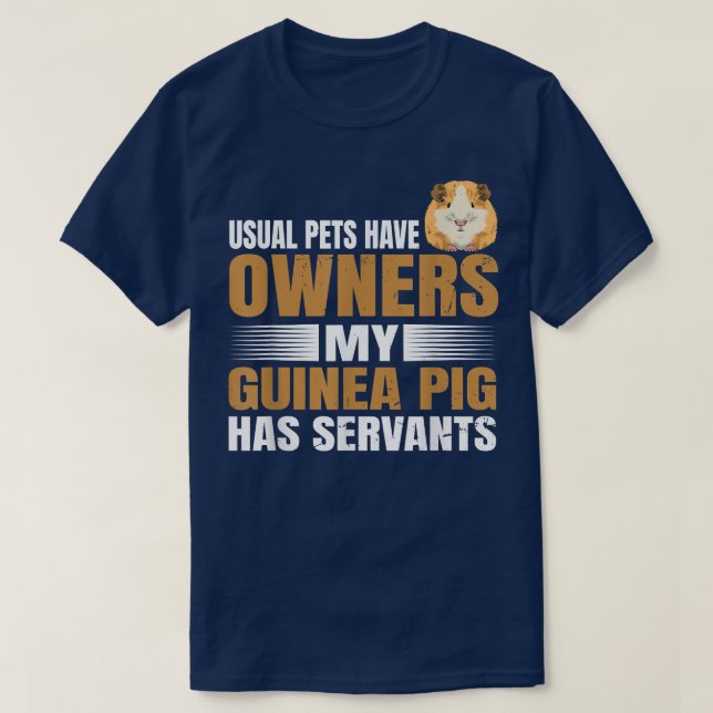 Guineas Gris-ägare: T Shirt (Design framsida)