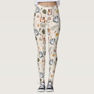 Guineas Gris Älskare Gift Leggings