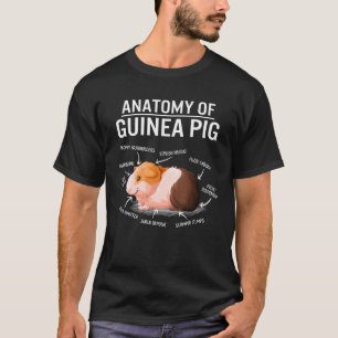 Guineas Gris Cute Hårig Potato Mamma Cavy m T Shirt