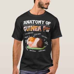 Guineas Gris Cute Hårig Potato Mamma Cavy m T Shirt