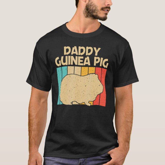 Guineas Gris För manar Pappa potatis Pet Fluffy T Shirt (Framsida)