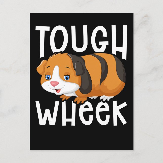 Guineas Gris Funny Animal Vykort (Framsida)