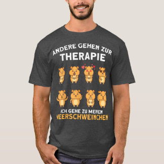 Guineas gris-gåva går till terapi t shirt