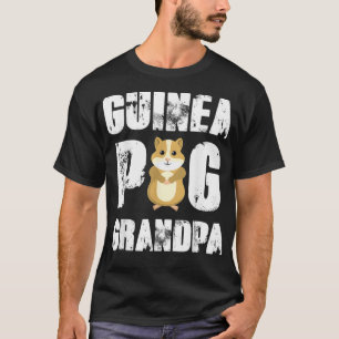 Guineas Gris Grandpa Cute Cavy Pet Animal Lover Gi T Shirt