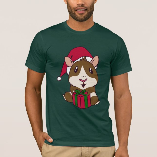 Guineas Gris-jul Helgdag Humor T Shirt (Framsida)
