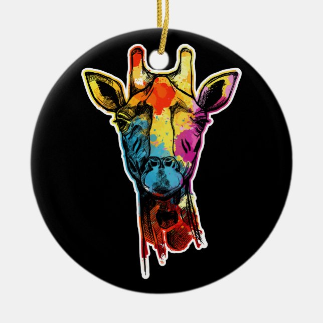 Guineas Gris julrenar jul Ljus Julgransprydnad Keramik (Framsidan)