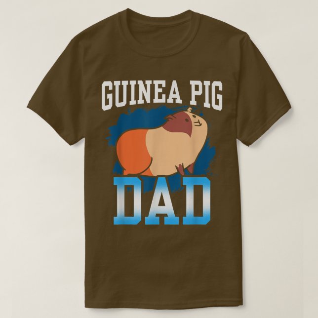 Guineas Gris Pappa, Älskare, foderråtta T Shirt (Design framsida)