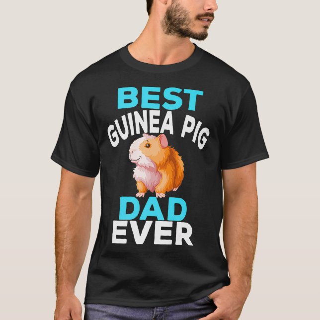 Guineas Gris Pappa, Fars dag, bästa någonsin-premi T Shirt (Framsida)
