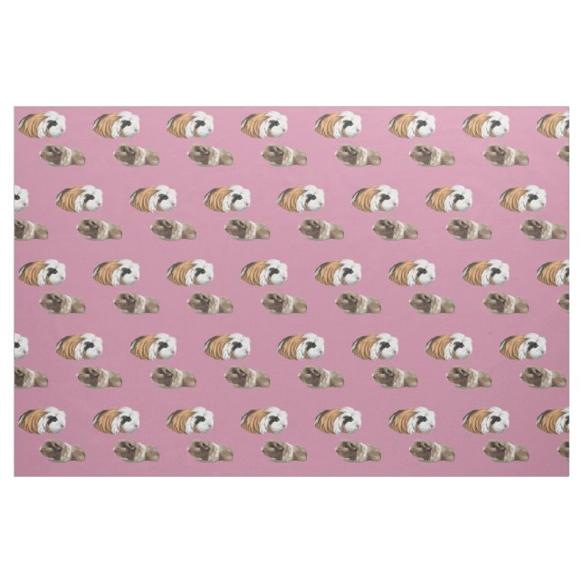 Guineas gris ~ Rosie & Baby Tyg (Fat Quarter)