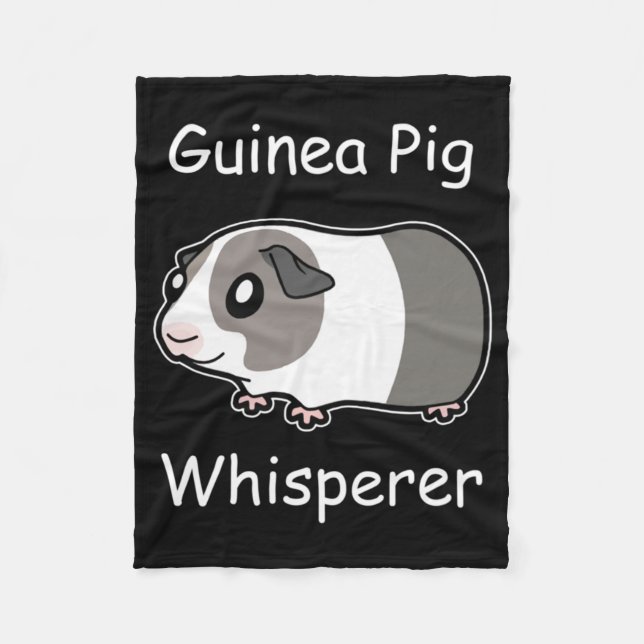 Guineas Gris Whisperer Fleecefilt (Framsidan)