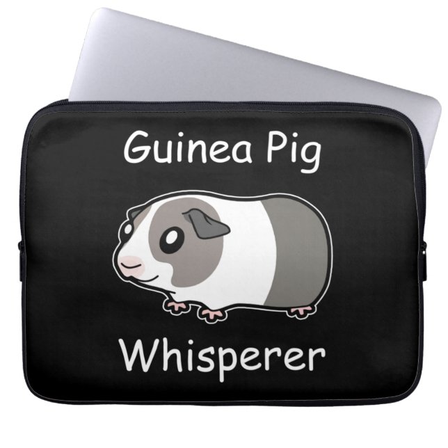 Guineas Gris Whisperer Laptop Fodral (Framsidan)