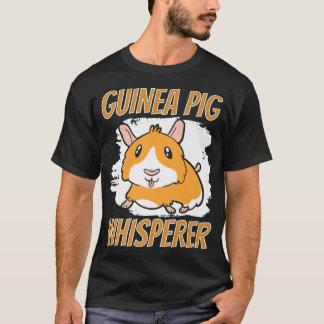 Guineas Gris Whisperer Pet Animal Lover Cute Premi T Shirt