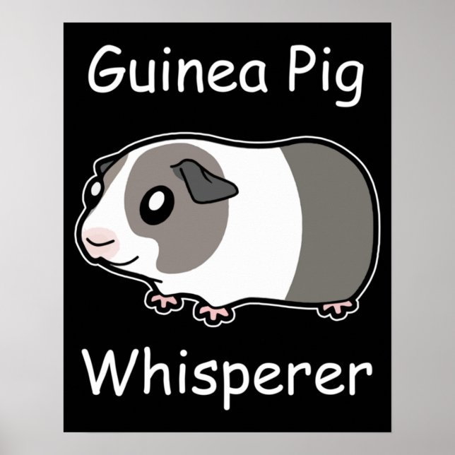 Guineas Gris Whisperer Poster (Framsidan)