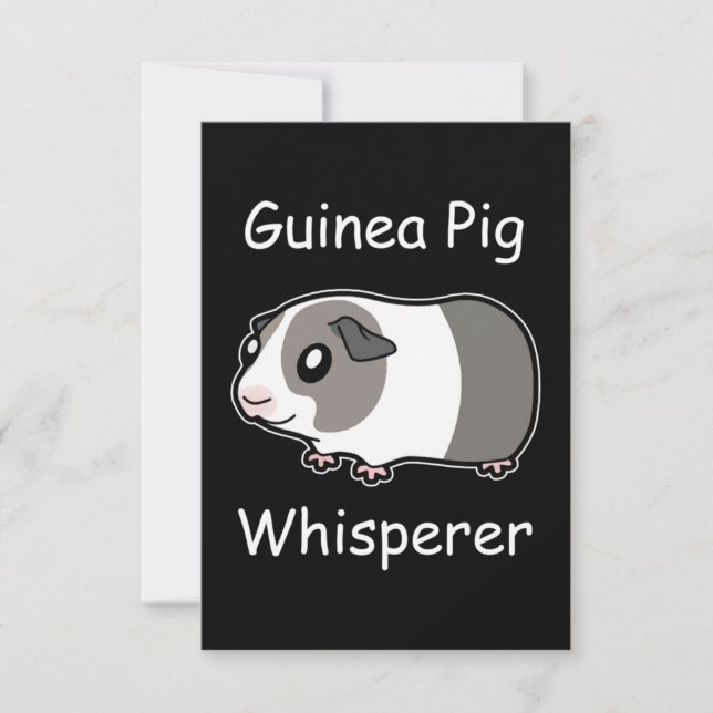 Guineas Gris Whisperer Tack Kort (Framsida)