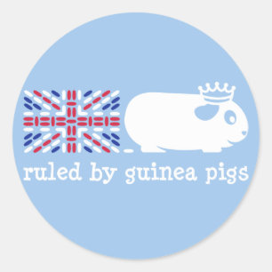 Guineas Grisar beslut Runt Klistermärke