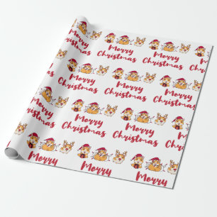 Guineas Grisar God jul Roligt Red Hats Funny Presentpapper