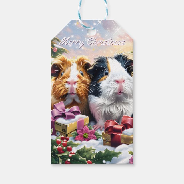 Guineas Grisar jul Presentetikett (Framsidan)