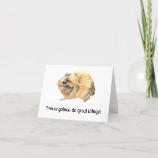 Guineas hälsningskort Gris Helgkort