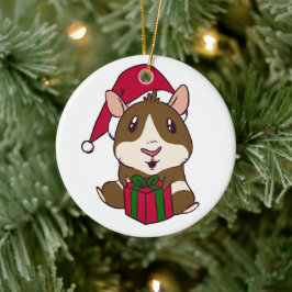 Guineas julafton Helgdag i Gris Julgransprydnad Keramik