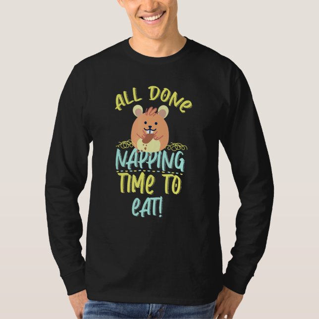 Guineas Napping and Eating 1 T Shirt (Framsida)
