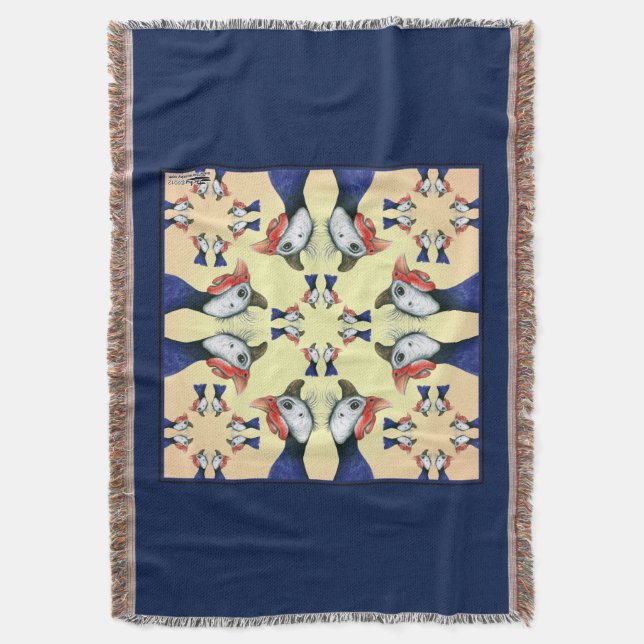 Guineas överallt! filt (Framsidan Vertikal)