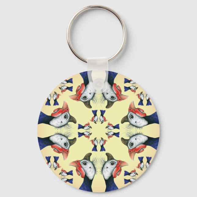 Guineas överallt! nyckelring (Framsida)