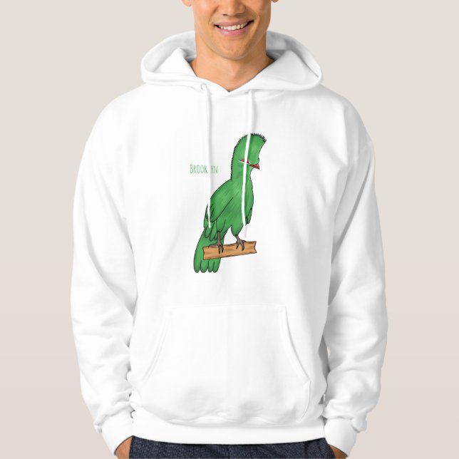 Guineas tecknad för kalacos hoodie (Framsida)