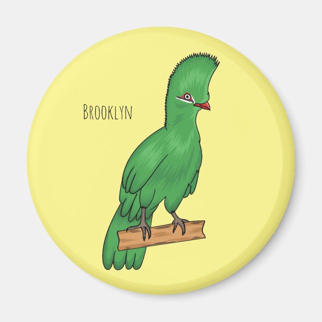 Guineas tecknad för kalacos magnet (Framsidan)